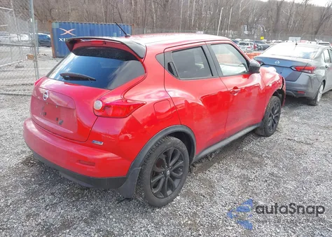 2014 Nissan Juke S из США, поврежденный, VIN JN8AF5MR4ET361279